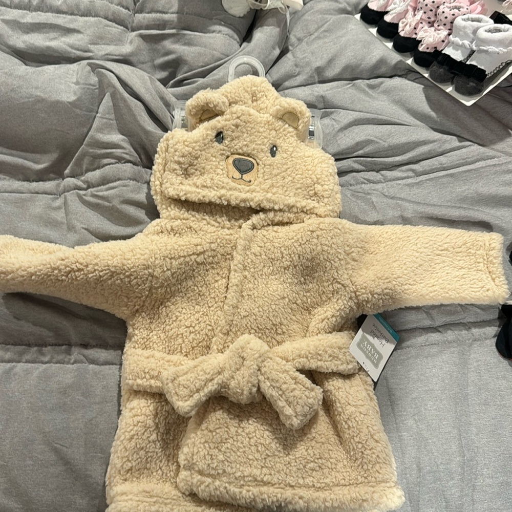 Unisex baby robe. Never worn